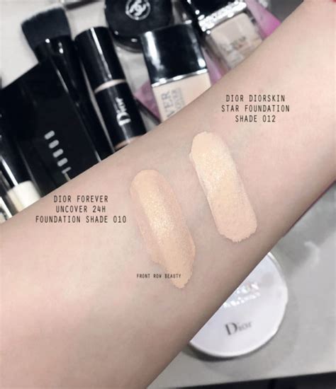 dior skin foundation swatches|full dior foundation guide.